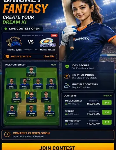 55ll (55 ll) fantasy cricket & matchday visual 3